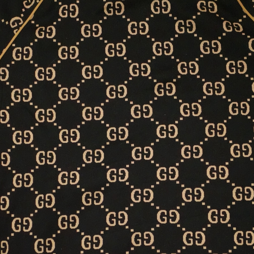 Gucci GG Jacquard Track Jacket in Black/Brown men's unisex  zip up XXXL 3XL