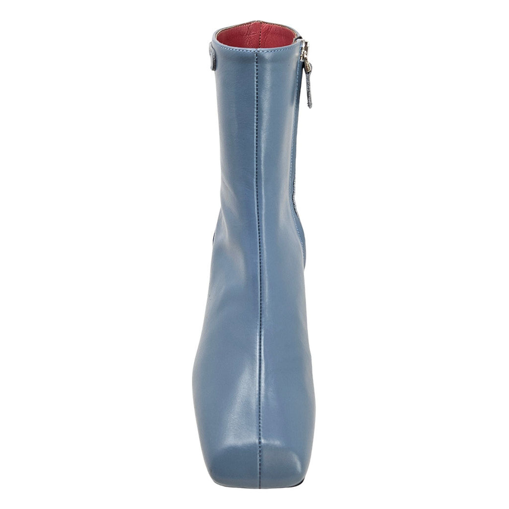 The Keli Blue Ankle Boots Madison Maison heels