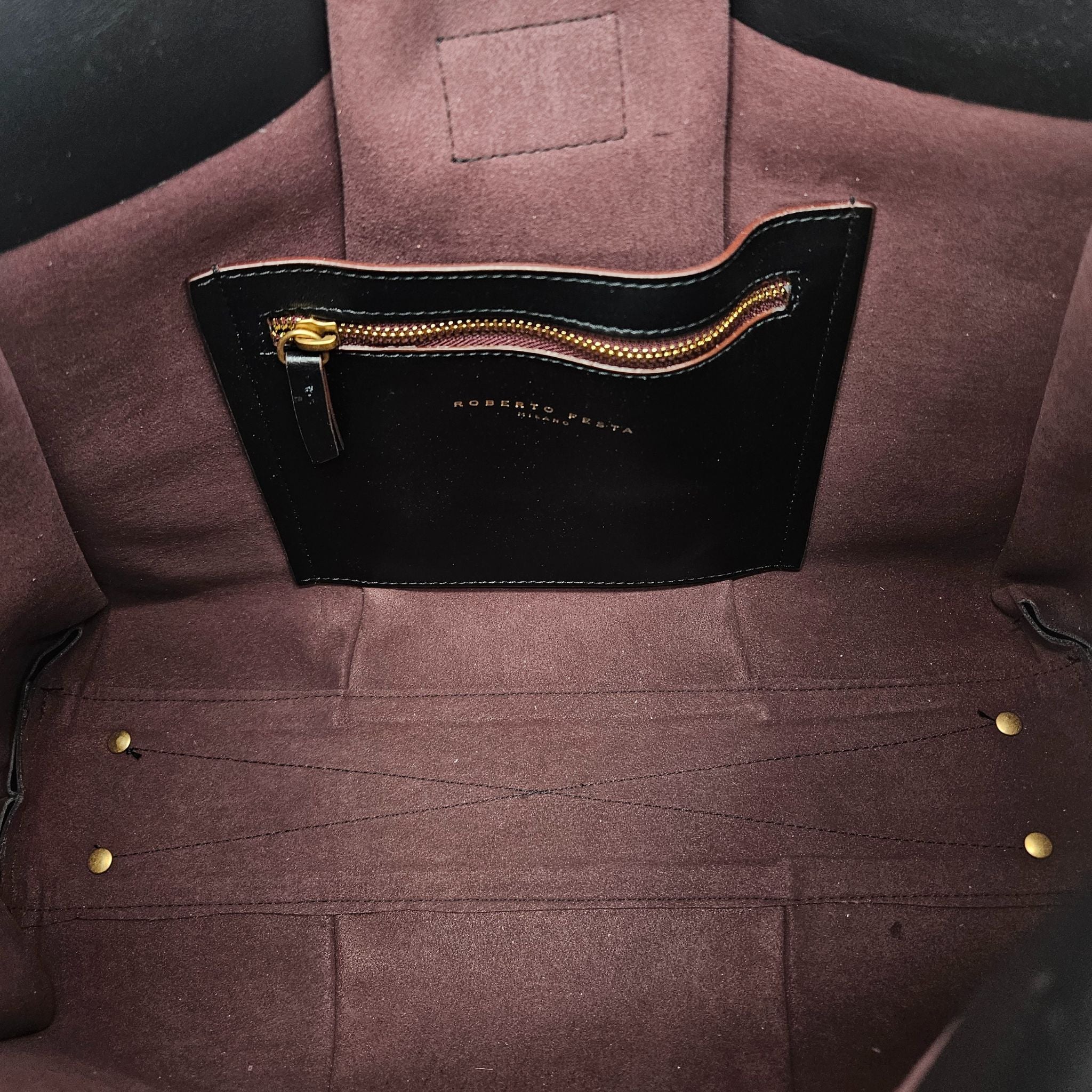 Eloise Black Leather Shoulder Bag purse handbag Madison Maison