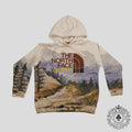 Gucci X The North Face Trail Print Hoodie in Multicolor  XL men's