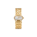 Fendi Gold/White Watch ladies bracelet diamond encrusted