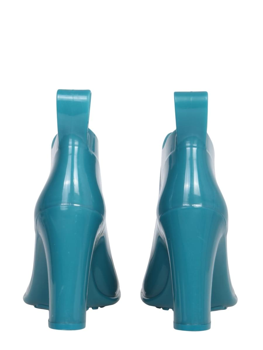 Bottega Veneta Ladies Shine Boots turquoise blue