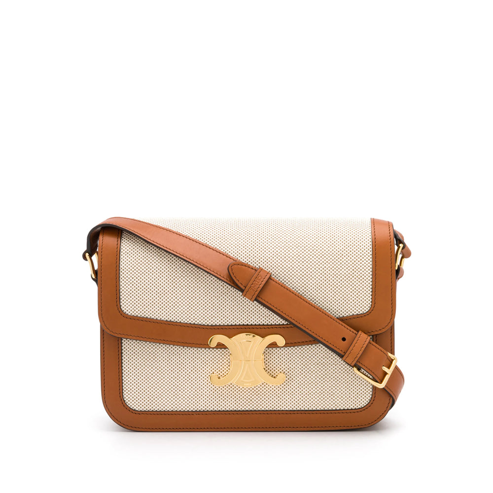 Celine Brown Shoulder Bag ladies purse handbag
