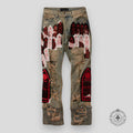 Who Decides War Sangre Patch Denim blue jeans 36 38 men's