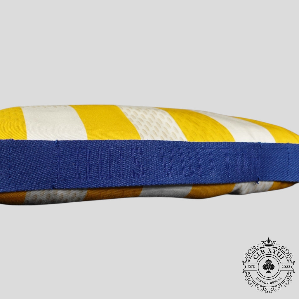 Louis Vuitton SS26 Beach Towel / new Bag in Yellow blue