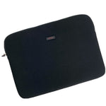 Tumi neoprene laptop sleeve cover zipper closure black 15" case bag