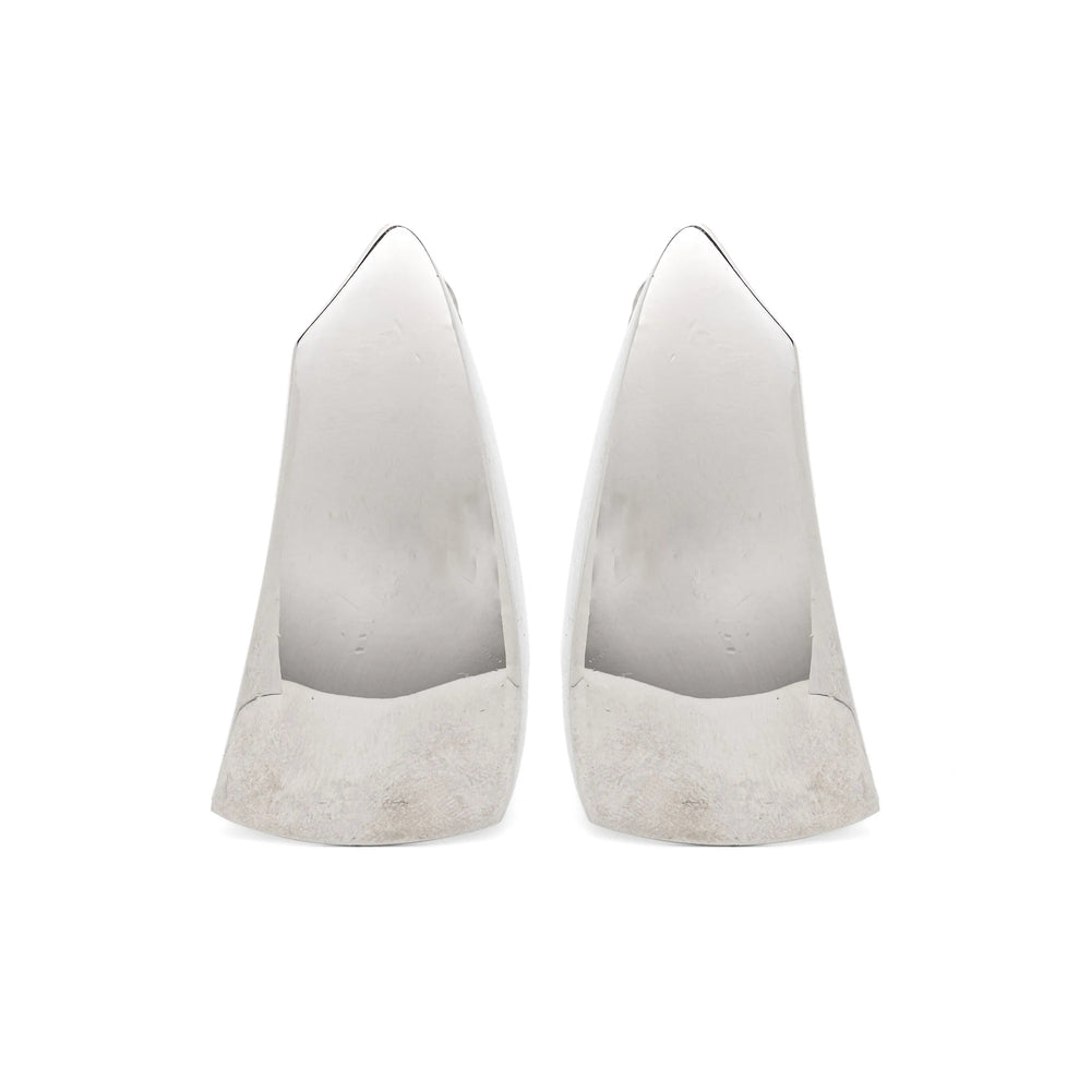 Saint Laurent Silver Earrings ladies YSL