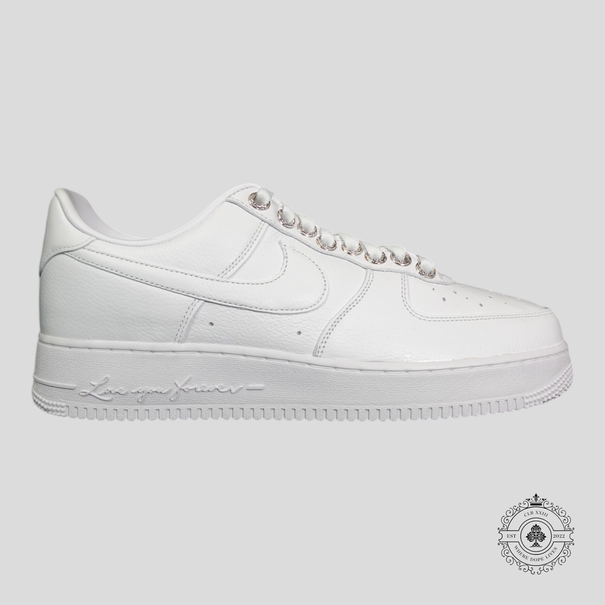 Chrome Hearts X Nocta Love You Forever Nike Air Force 1 Low shoes sneakers Men's 12