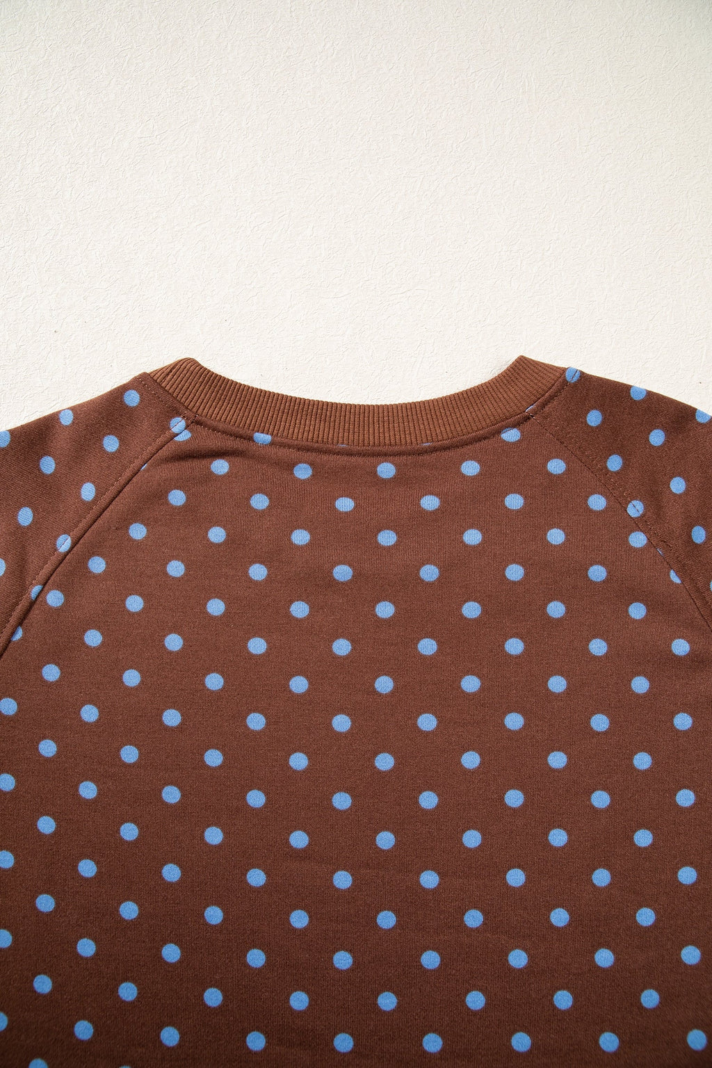 Jane Polka Dot Drawstring Wide Leg Long Sleeve Top Pant Set Outfit