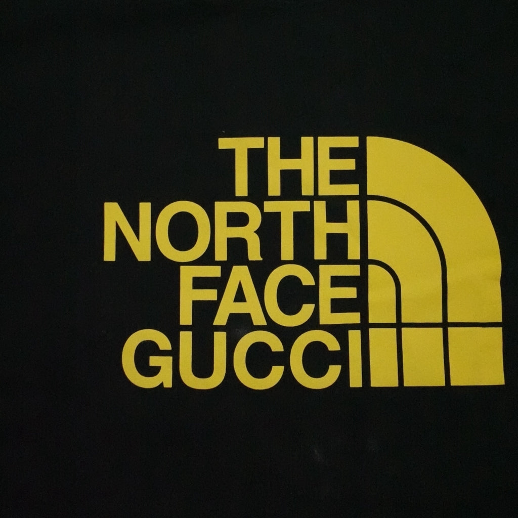 Gucci The North Face Tee in Black black yellow LG unisex men's