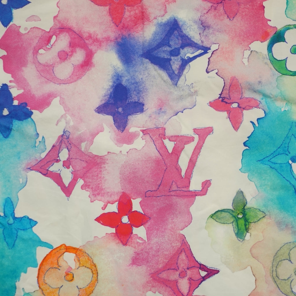 Louis Vuitton Watercolor Button Up in Multicolor shirt men's L