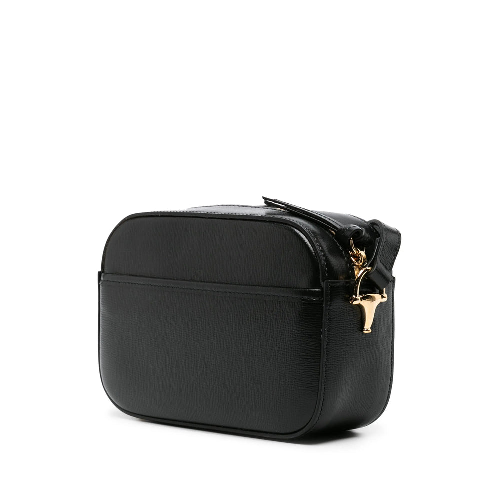 Gucci Black Shoulder Bag handbag purse black ladies horsebit