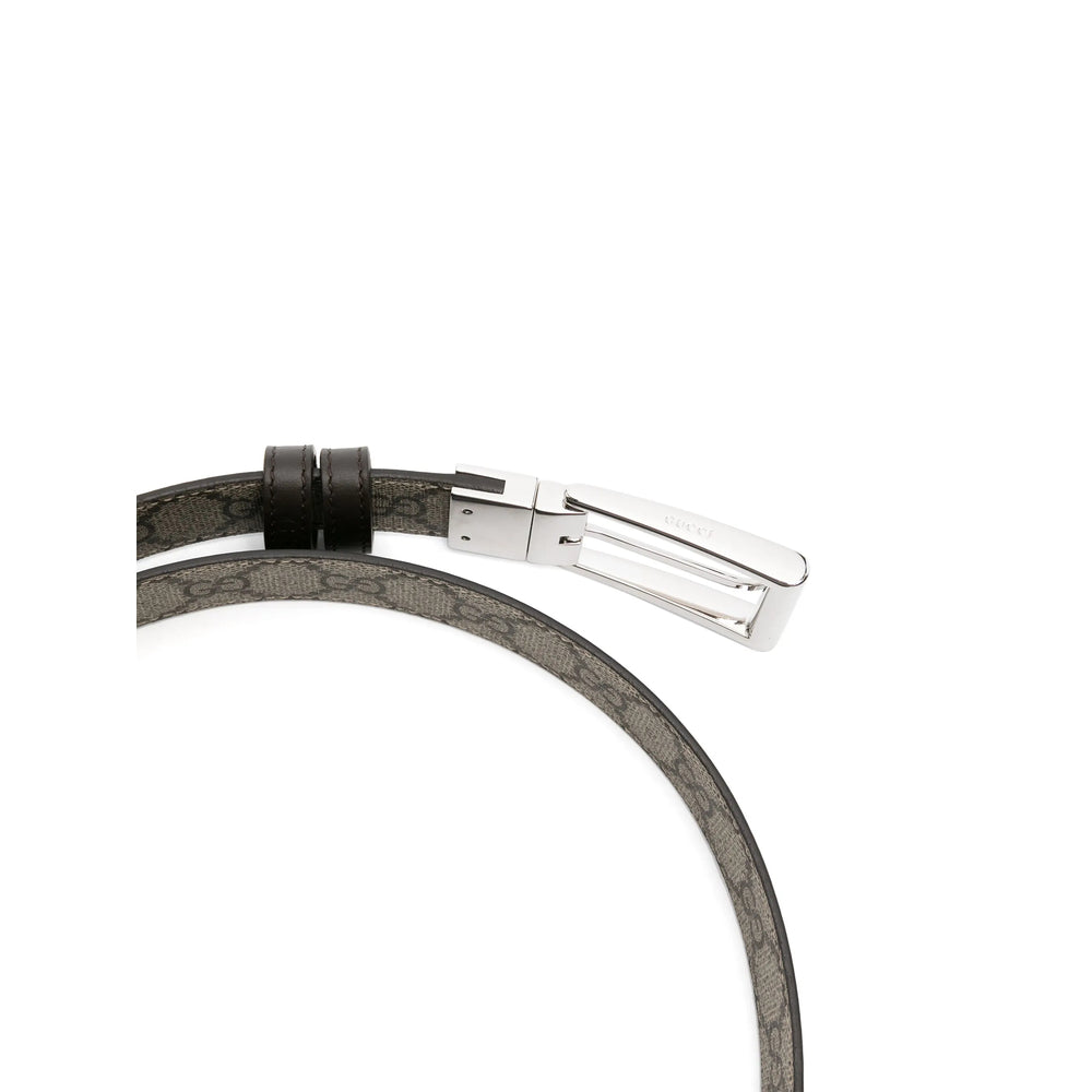 Gucci Brown Belt Men's leather GG