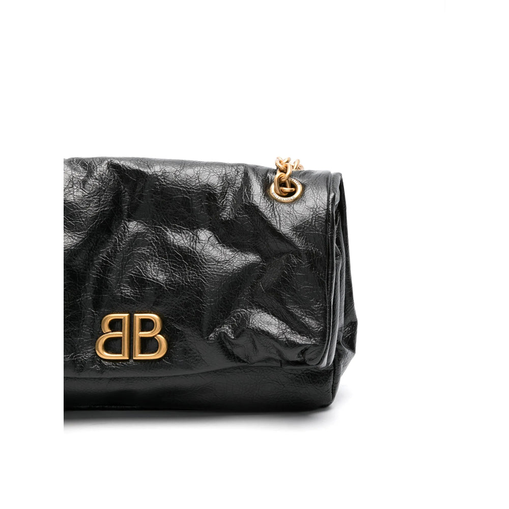 Balenciaga Black Shoulder Bag Purse Handbag Ladies