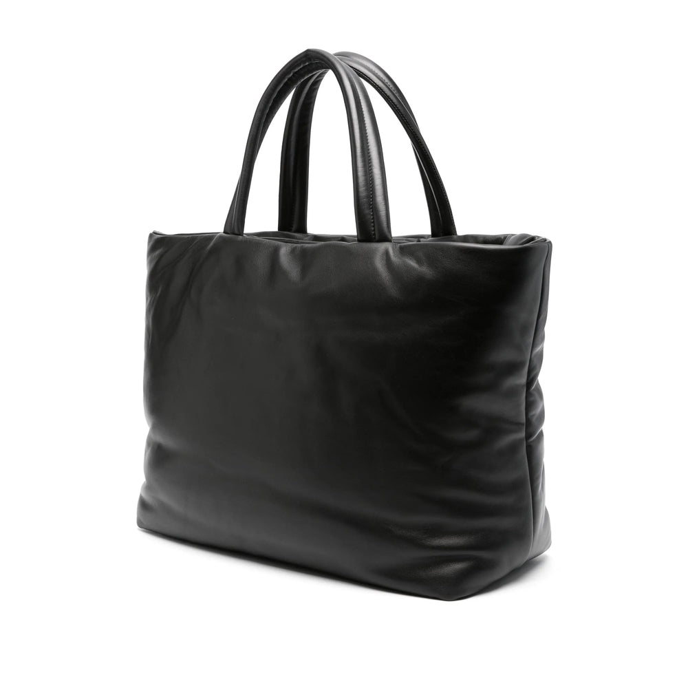 Saint Laurent Black Tote Bag Ladies Purse Handbag Black Leather