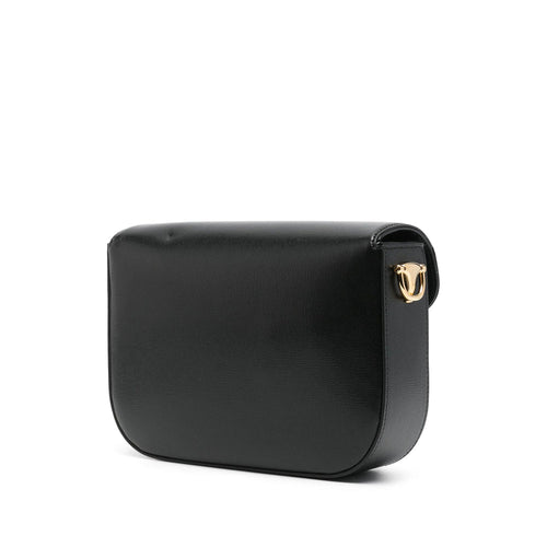 Gucci Black Shoulder Bags ladies leather purse handbag horsebit