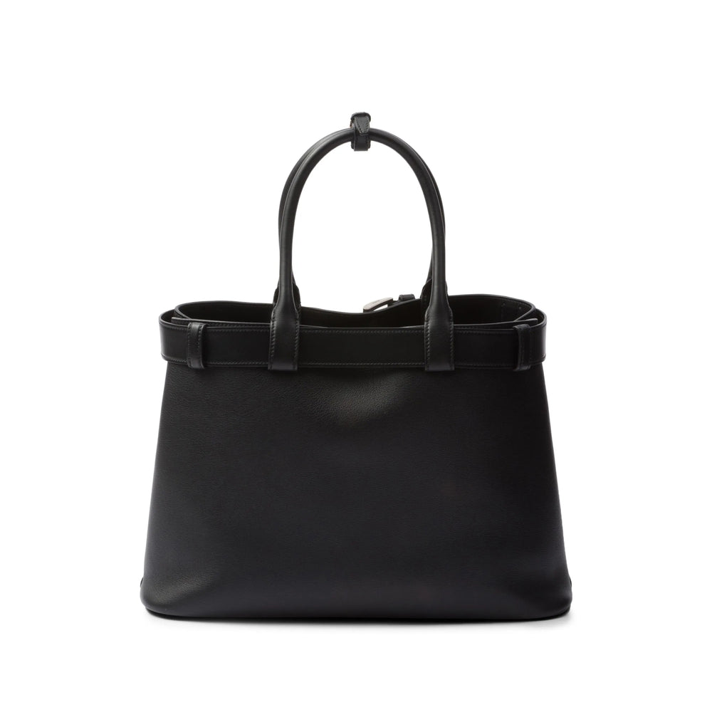 Prada Black Tote Bags ladies purse handbag leather