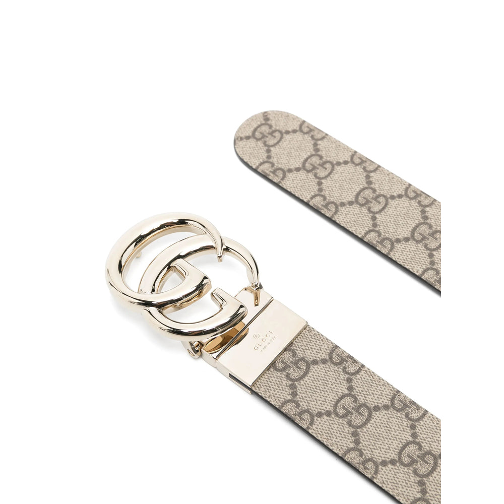 Gucci Neutrals Belt Ladies leather GG logo
