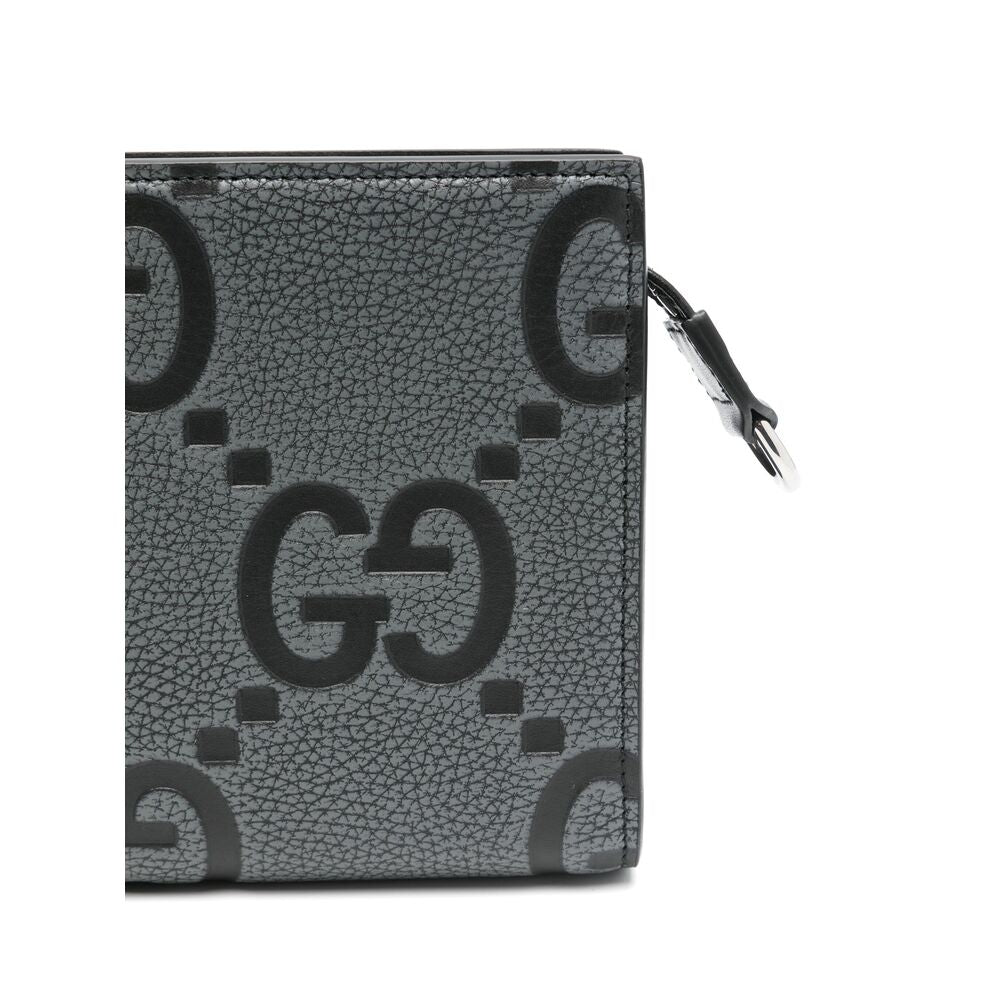 Gucci Grey Messenger Bag Men's travel GG logo