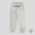 Celine Logo Sweatpants in Grey men's unisex Large