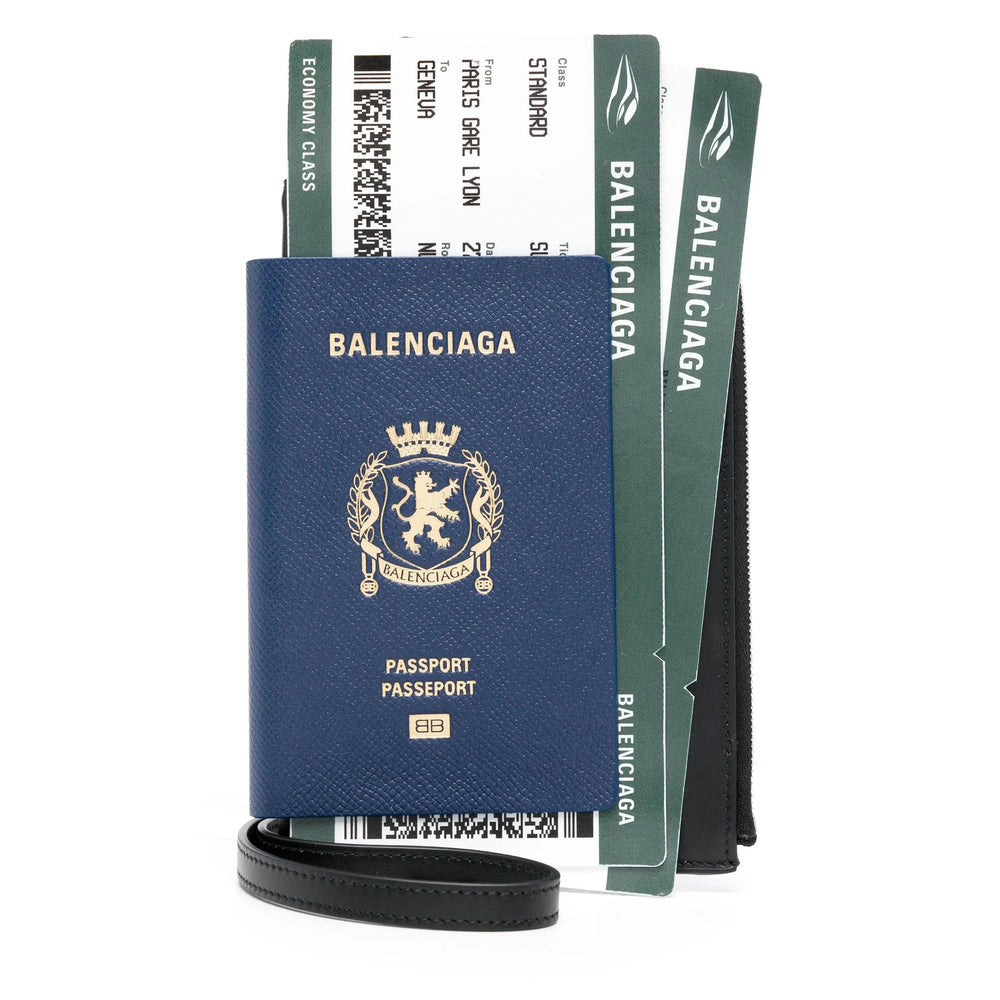 Balenciaga Black Phone, Computer & Gadgets Men's travel case passport