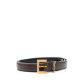 Yves Saint Laurent Red Belt ladies YSL leather