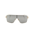 Gucci Gold Sunglasses with case ladies gold grey
