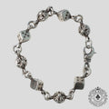 Chrome Hearts Dice and Crossball Bracelet in Silver new men's unisex .925