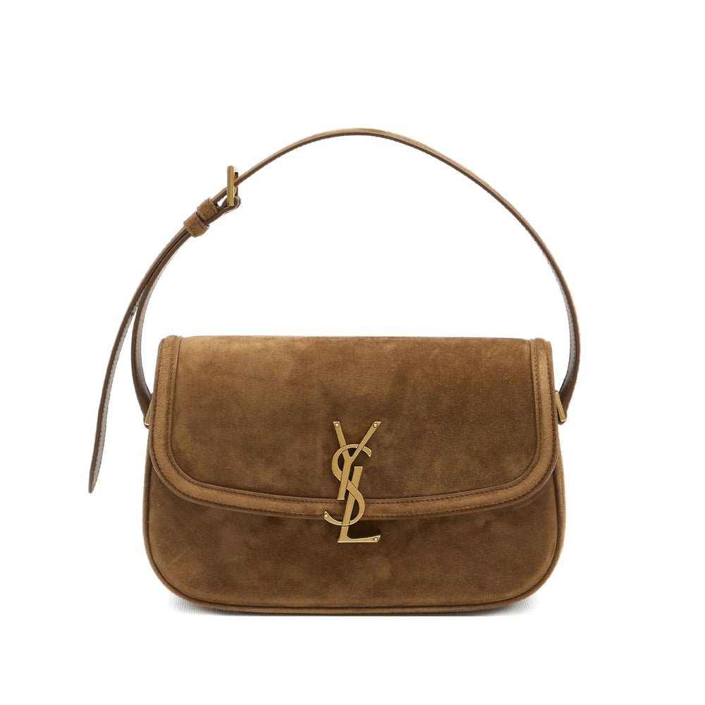 Yves Saint Laurent Brown Shoulder Bag ladies handbag purse YSL