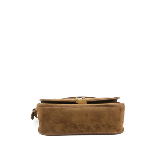 Yves Saint Laurent Brown Shoulder Bag ladies handbag purse YSL