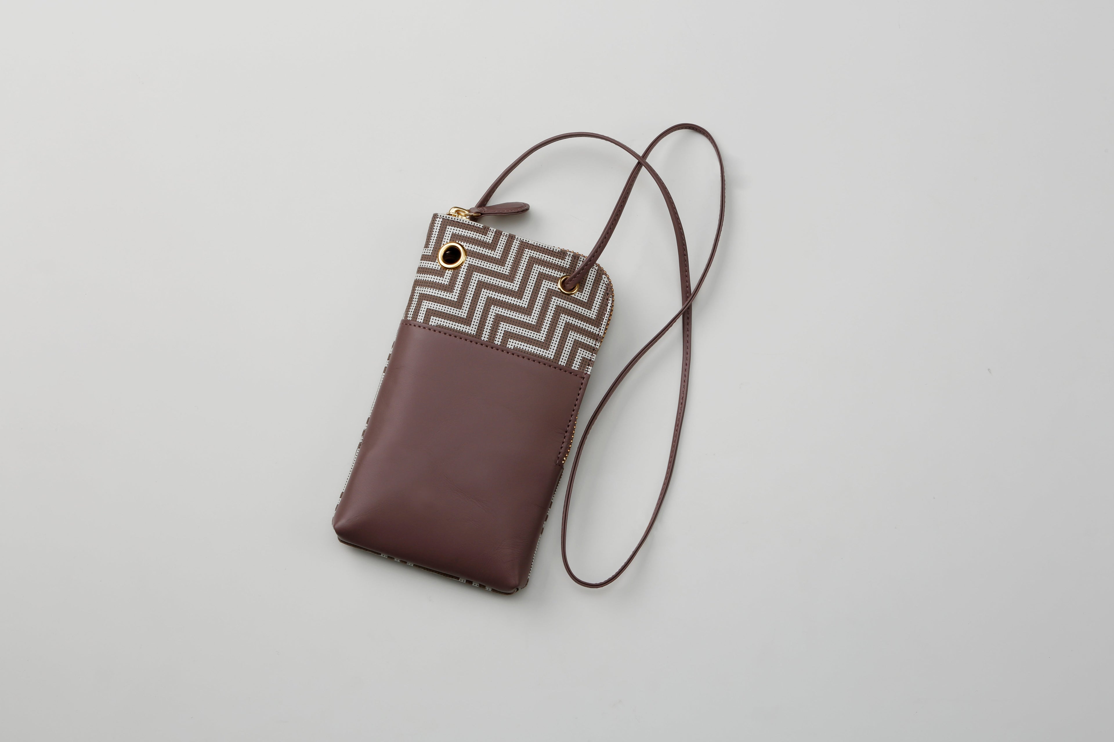 Mobil Cell Phone Case - New Grecian Inden Japan Deer Skin leather