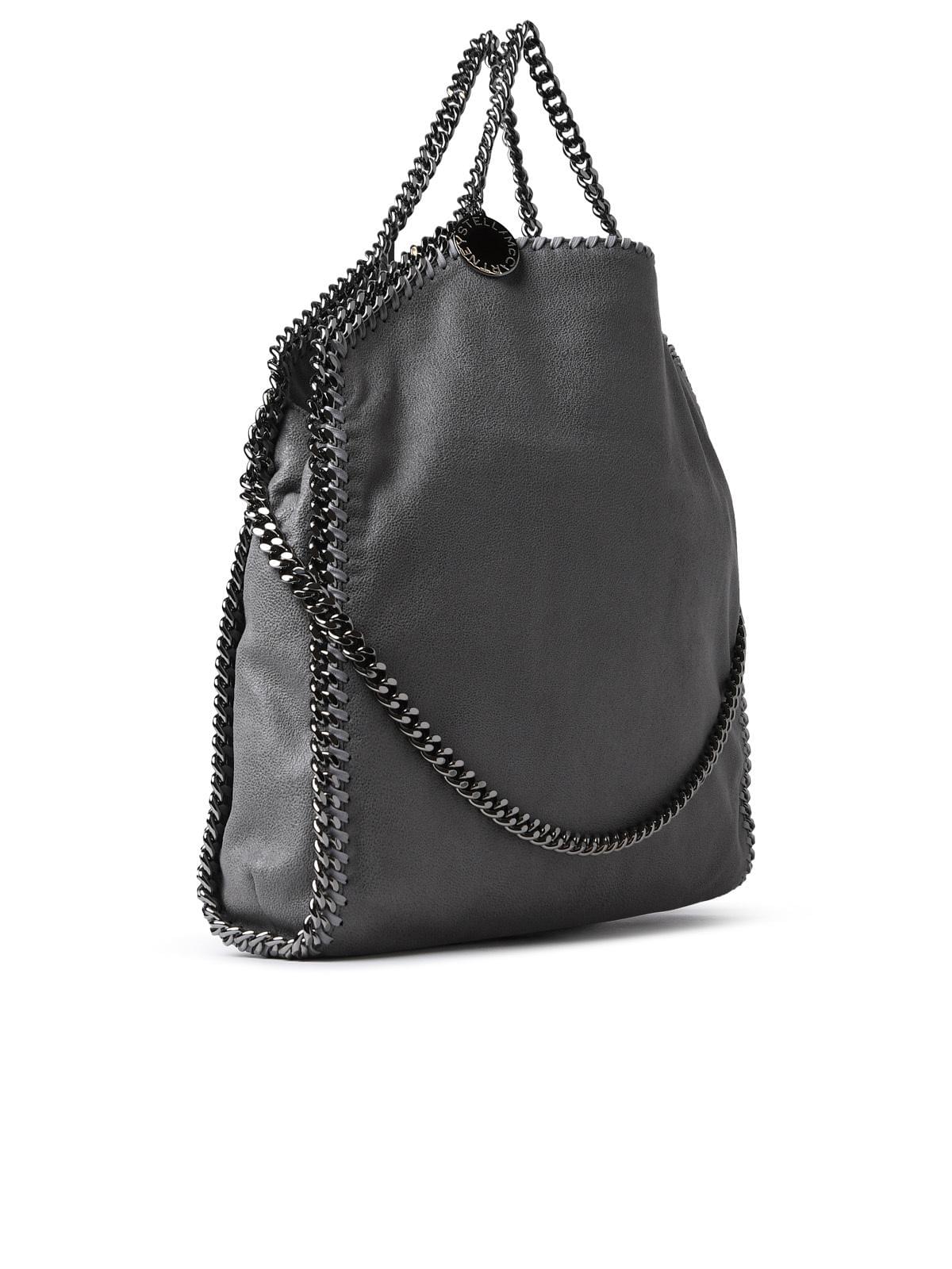 Stella Mccartney Grey Polyester 3 Chain Falabella Bag ladies