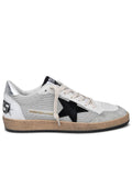 Golden Goose Ballstar Sneakers In White Leather Men Ladies shoes