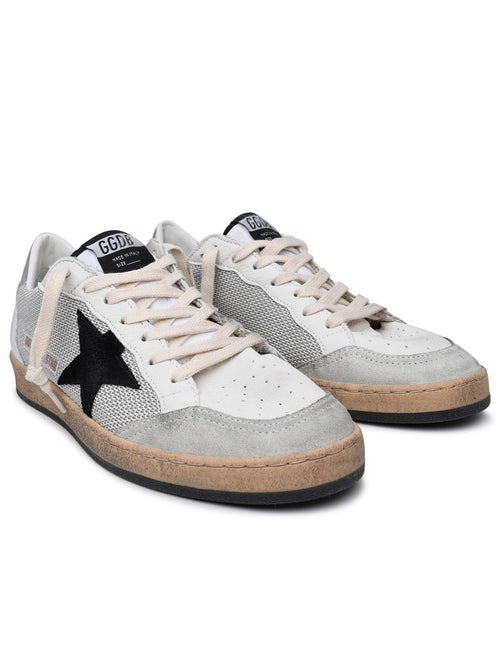 Golden Goose Ballstar Sneakers In White Leather Men Ladies shoes