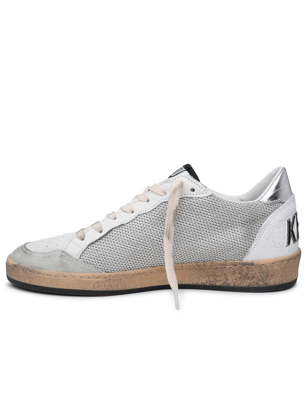 Golden Goose Ballstar Sneakers In White Leather Men Ladies shoes