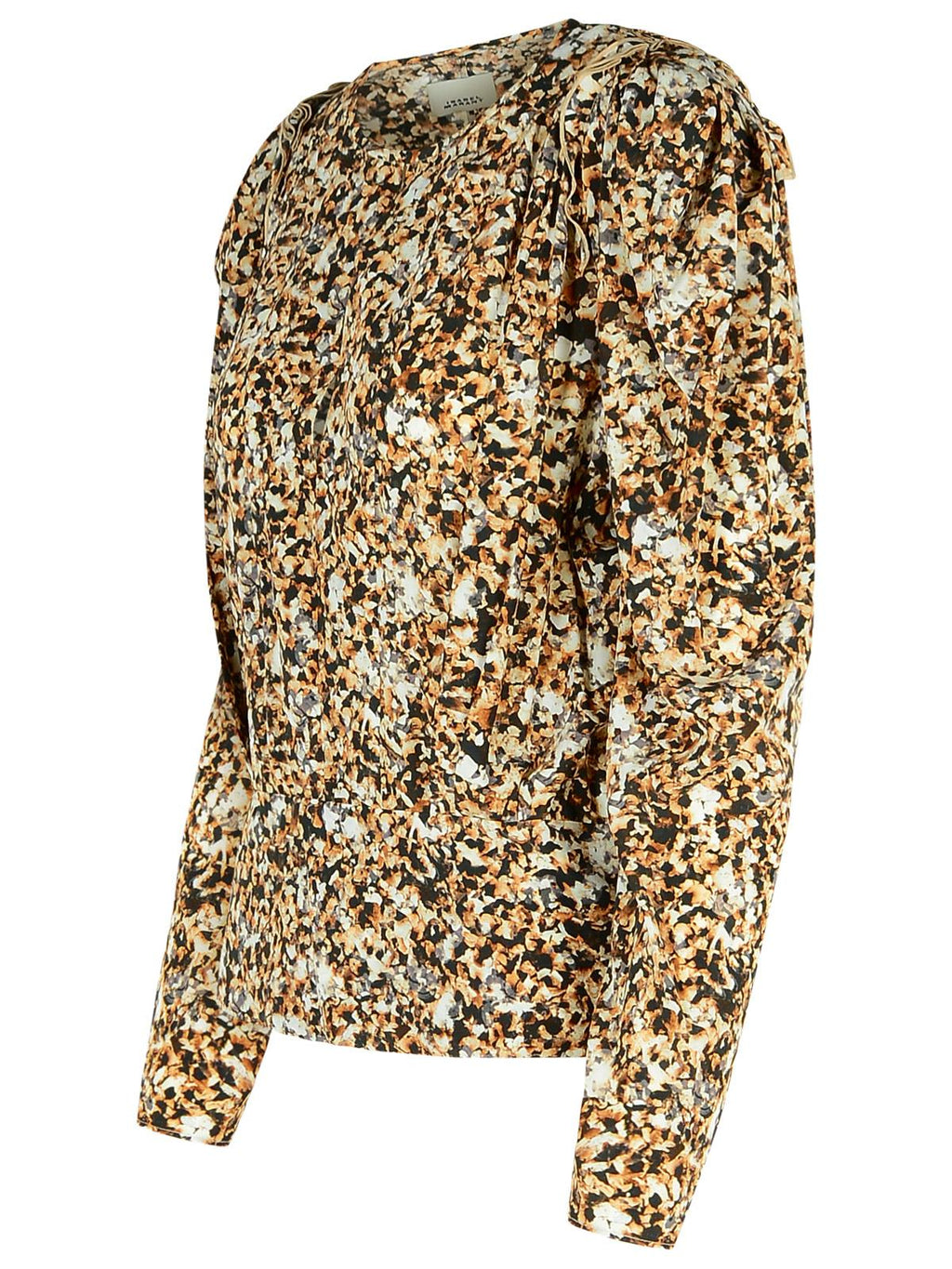 Isabel Marant 'Zagra' Beige Silk Blouse ladies