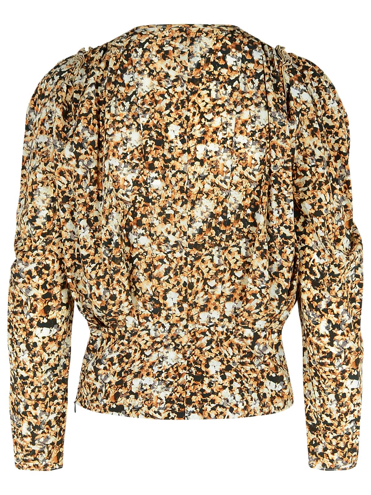 Isabel Marant 'Zagra' Beige Silk Blouse ladies