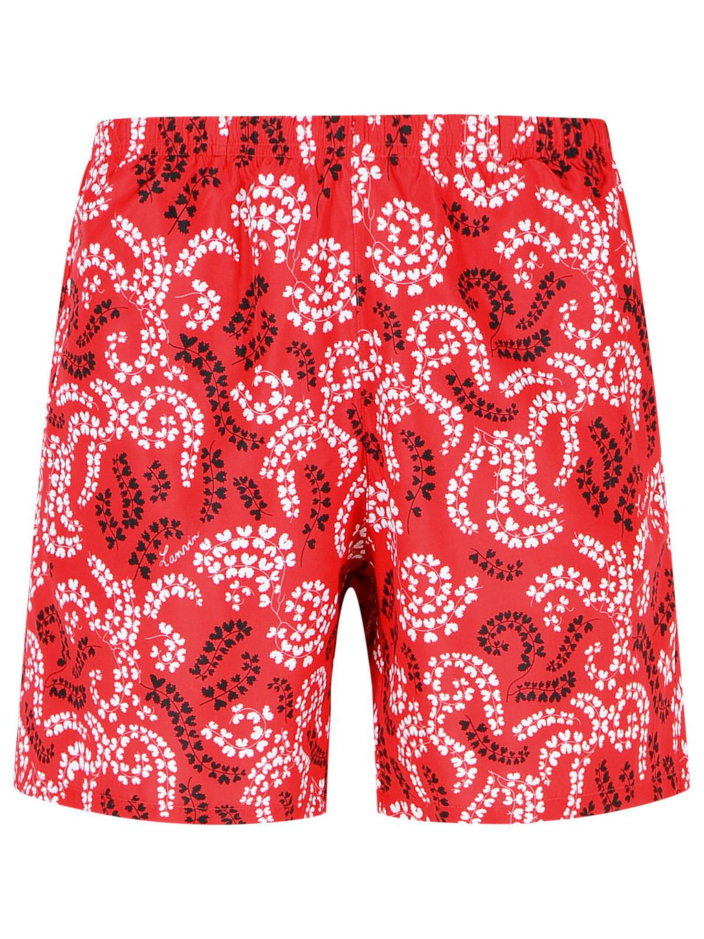Lanvin Red Swimsuit Men's Trunks Board shorts Medium