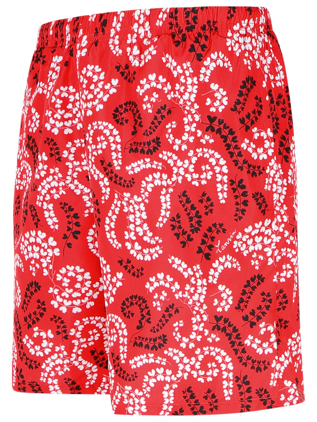 Lanvin Red Swimsuit Men's Trunks Board shorts Medium