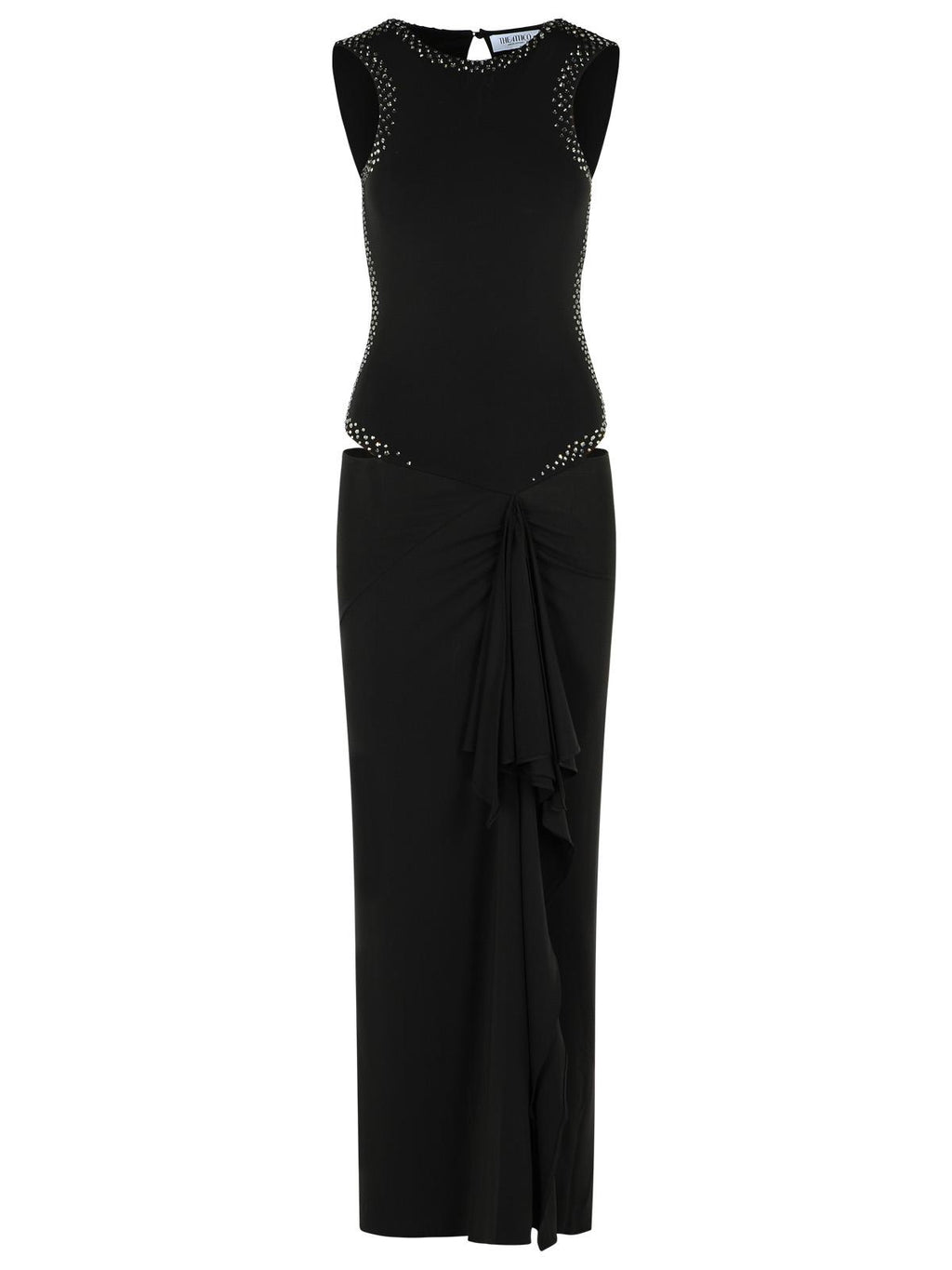 The Attico Dress In Black Acetate Blend Women dressy formal cocktail
