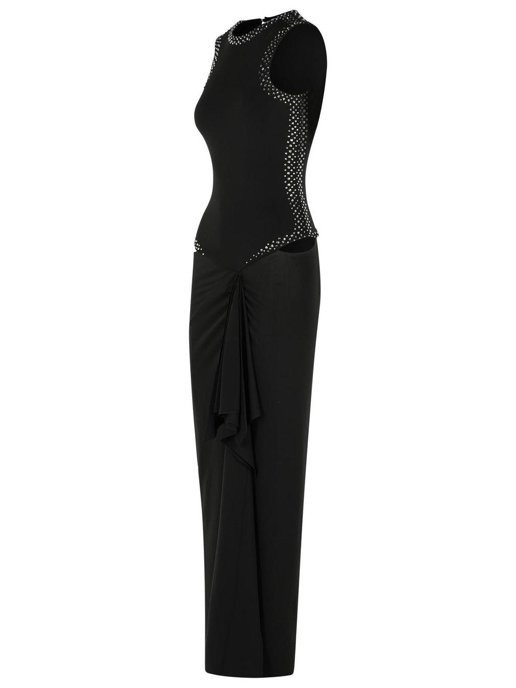 The Attico Dress In Black Acetate Blend Women dressy formal cocktail