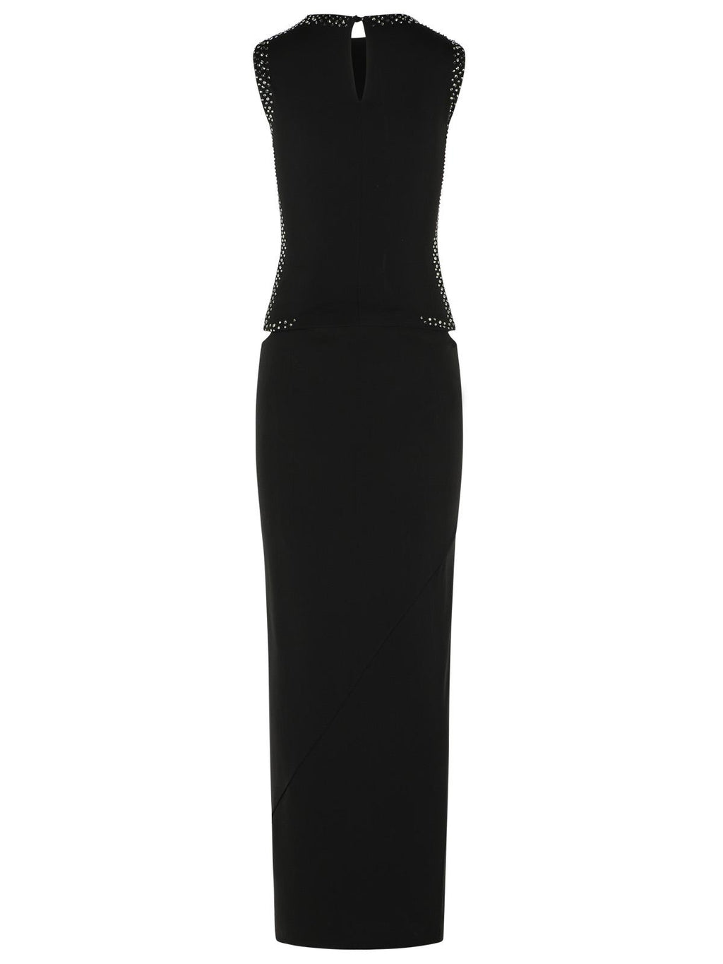 The Attico Dress In Black Acetate Blend Women dressy formal cocktail