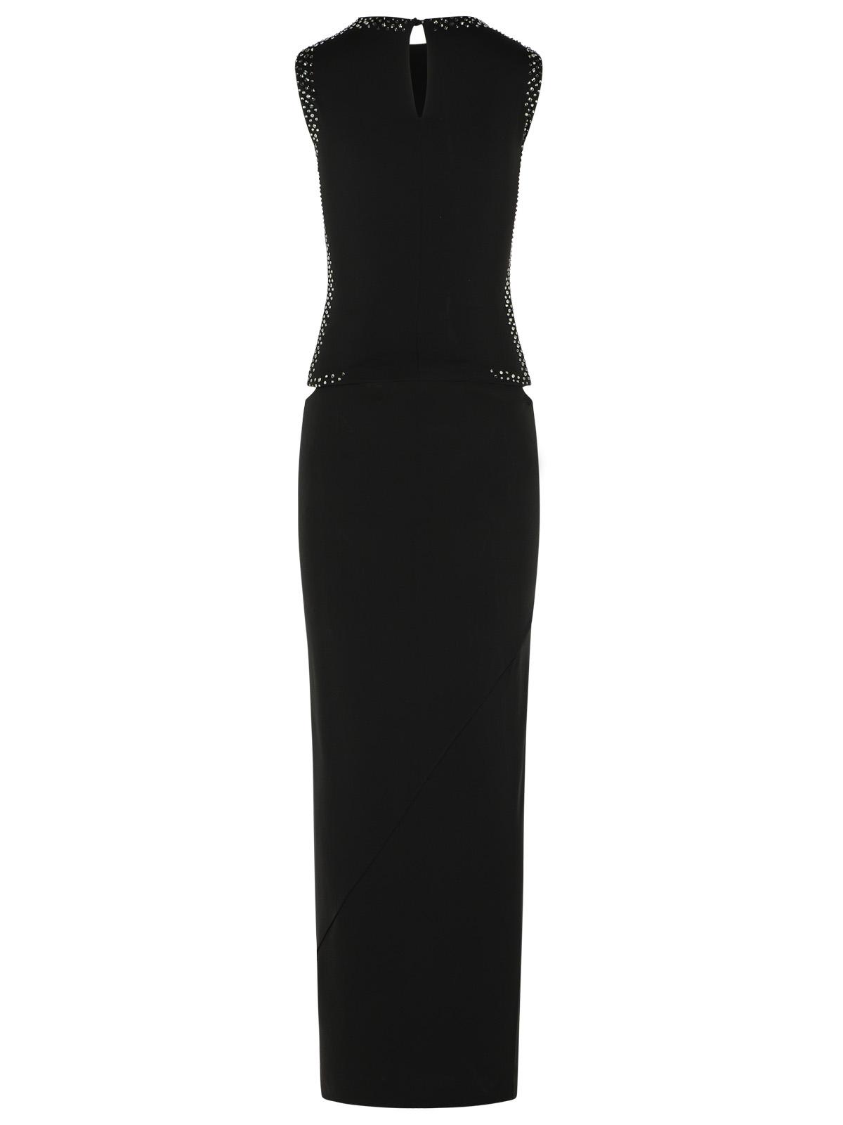 The Attico Dress In Black Acetate Blend Women dressy formal cocktail