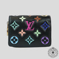 Louis Vuitton Takashi Murakami Lou Wallet in Black new  unisex logo