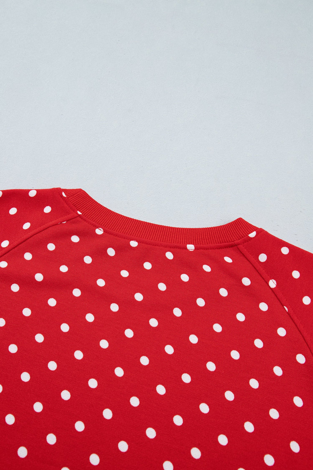 Jane Polka Dot Drawstring Wide Leg Long Sleeve Top Pant Set Outfit