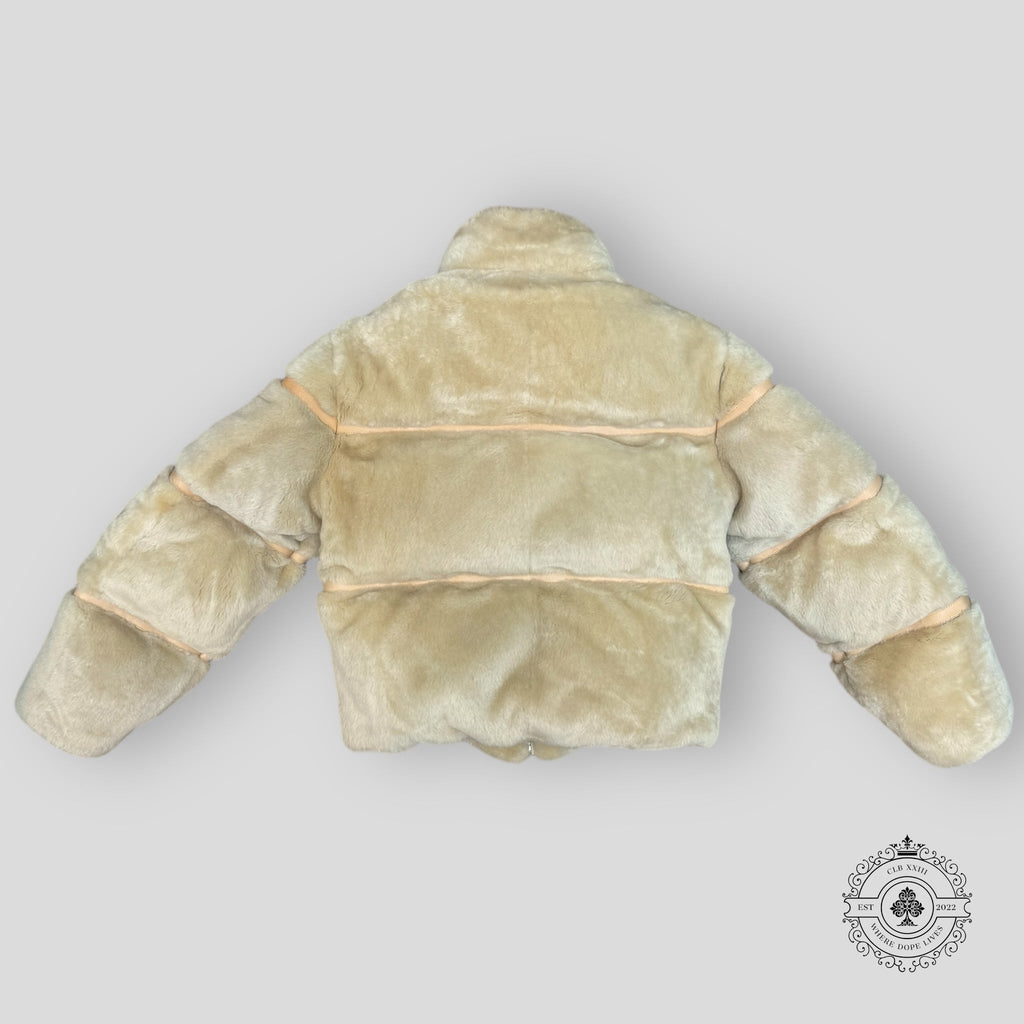 Louis Vuitton Shearling Down Blouson coat jacket sheepskin 52 new