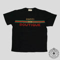 Gucci Boutique Tee in Black new XL unisex shirt