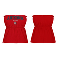 *new* The Arizona Strapless Blouson top ladies Wildcats U of A shirt red