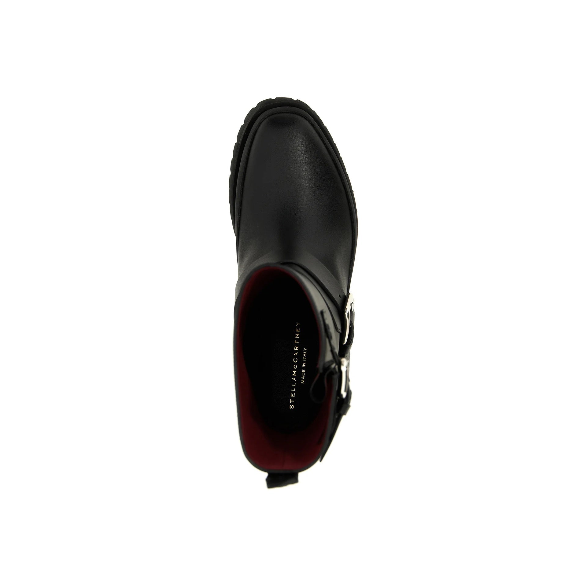 Stella Mccartney Black Alter Mat Trace Ankle Boots ladies moto