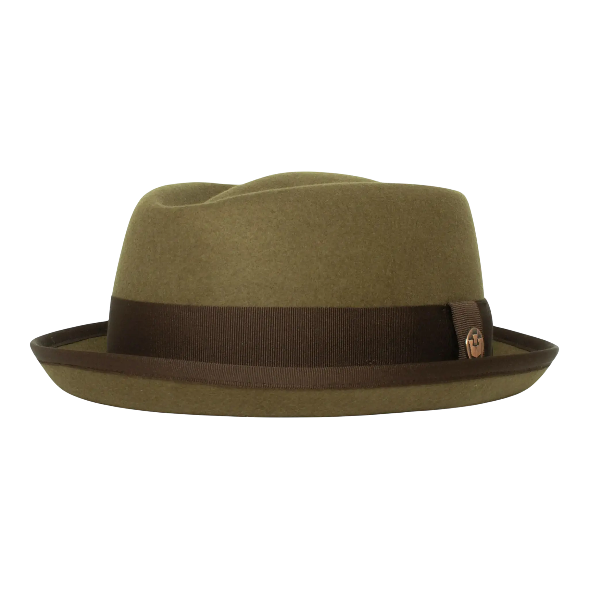 Goorin Bros Ryan Pointo Wool Fedora Hat Olive Men's
